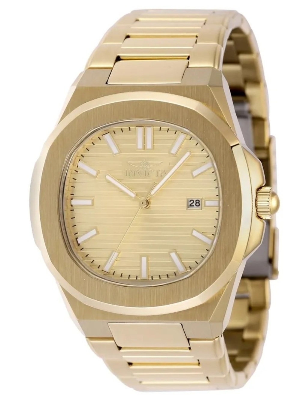 Invicta Speedway Men's Stainless Steel Gold 41mm